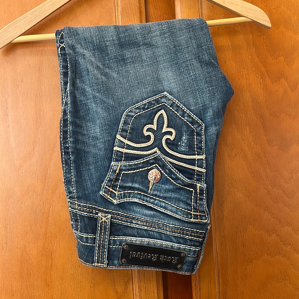 Rock Revival Cropped Jeans
